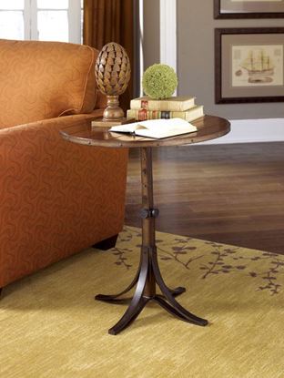 Picture of MERCANTILE Round Adjustable Accent Table -KD