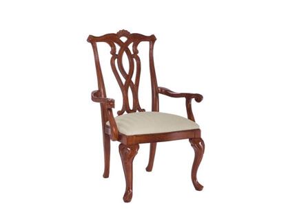 Cherry Grove Pierced Back Arm Chair