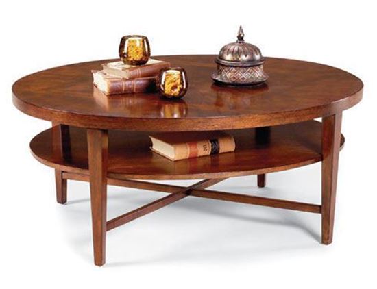 Picture of Fairfield 8010-46 Oval Cocktail Table