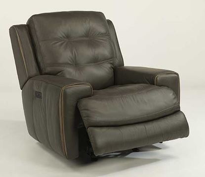 Wicklow Leather Power Gliding Recliner (1681-54PH)