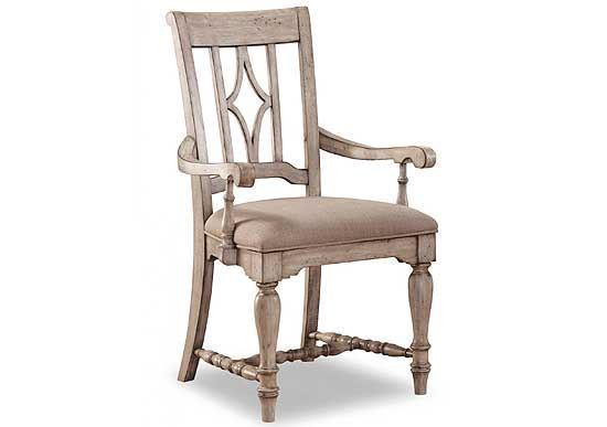 Plymouth Upholstered Arm Dining Chair W1147-841