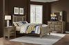 Maple Road Slat Poster Bedroom with a Weathered Gray finish  from Artisan & Post