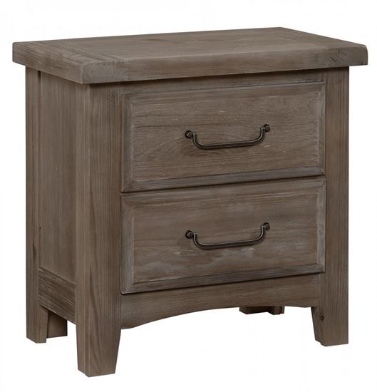 Picture of Sawmill 2 Drawer Nightstand