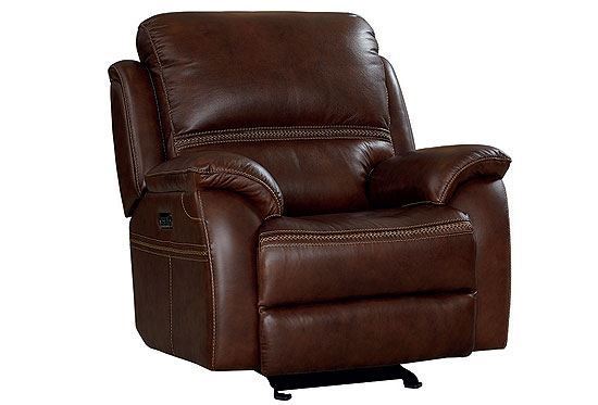 Williams Reclining Glider 3731-P9 in a Kobe leather option