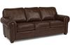 Carson Leather Sofa (B3937-31) with Nailhead trim