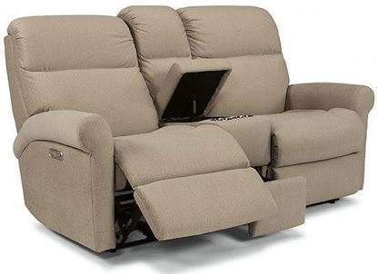 Davis Power Reclining Loveseat with Console (2902-601)