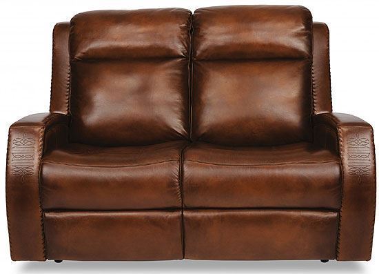Mustang Reclining Loveseat with Power Headrest (1873-60PH)