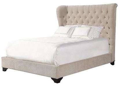 Chloe Upholstered Meringue Bed (BCHL-MER-COL) BY pARKER hoUSE FURNITURE