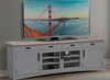 Americana Modern - Dove 92" TV Console (AME#92-DOV) by Parker House furniture