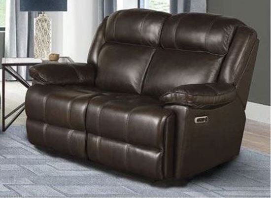 Eclipse - FLORENCE BROWN Power Loveseat (MECL#822PH-FBR) 