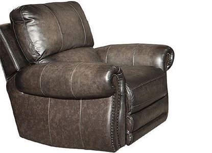 Thurston Shadow Leather Recliner - MTHU#812PH-SH by Parker House furniture