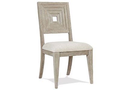 Cascade Upholstered Wood Back Side Chair 73457 by Riverside furniture