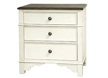 Grand Haven Three Drawer Nightstand 17269 by Riverside furniture
