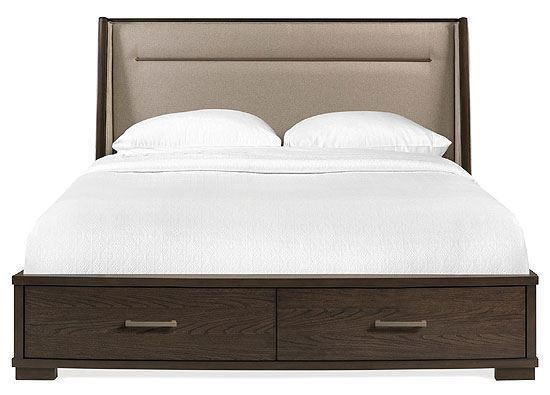 Monterey Upholstered Storage Bed (39474-39484) by Riverside furniture