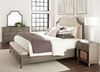Vogue Bedroom Collection with Upholstered bed and storage footboard by Riverside furniture