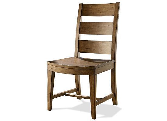 Hawthorne Wood Seat Side Chair - 23654 by Riverside furniture