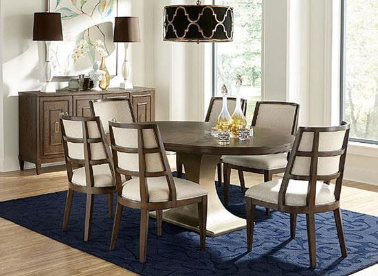 Monterey Dining Collection with Oval Table by Riverside furniture