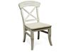 Regan X-Back Side Chair (27357-Farmhouse White) by Riverside furniture