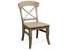 Regan X-Back Side Chair (27457-Weathered Driftwood) by Riverside furniture