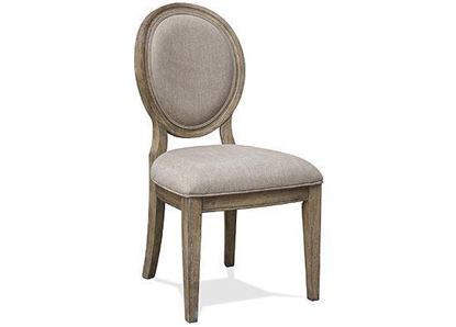 Sonora Upholstered Oval Side Chair - 54957 by Riverside furniture