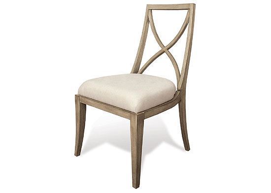Sophie X-back Upholstered Side Chair - 50357 by Riverside furniture