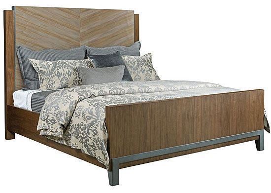 AD Modern Synergy - Chevron Maple King Bed 700-316R by American Drew furniture