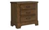 Cool Rustic Nightstand (26-174) in an Amber finish