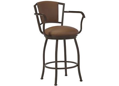 Wesley Allen Boise Bar Stool with Arms (B517H26AS)