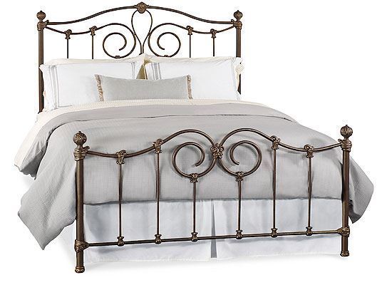 Olympia Bed - 7165 by Wesley Allen Iron Beds