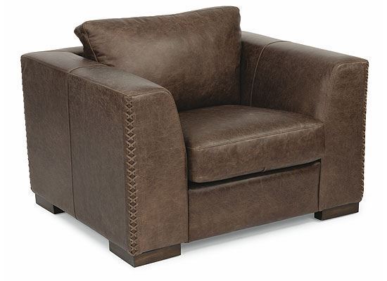 Hawkins Leather Chair 1347-10 from Flexsteel furniture