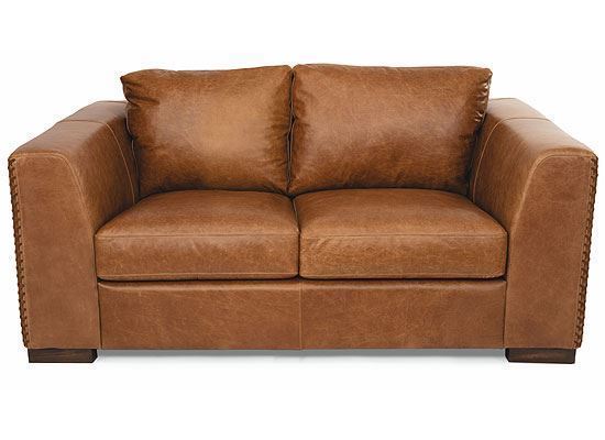 Hawkins Leather Loveseat 1347-20 from Flexsteel furniture