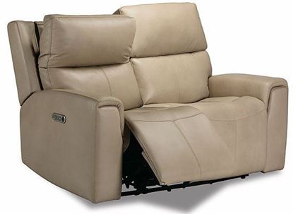 Jarvis Power Reclining Loveseat with Power Headrests 1828-60PH from Flexsteel furniture