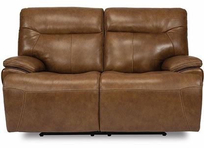 SADDLE Power Reclining Loveseat with Power Headrests 1932-60PH from Flexsteel