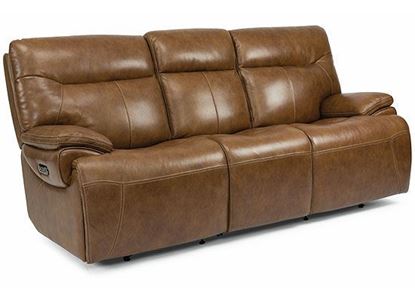 SADDLE Power Reclining Sofa with Power Headrests 1932-62PH from Flexsteel
