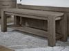Dovetail Bed Bench with a Mystic Grey finish from Vaughan-Bassett furniture