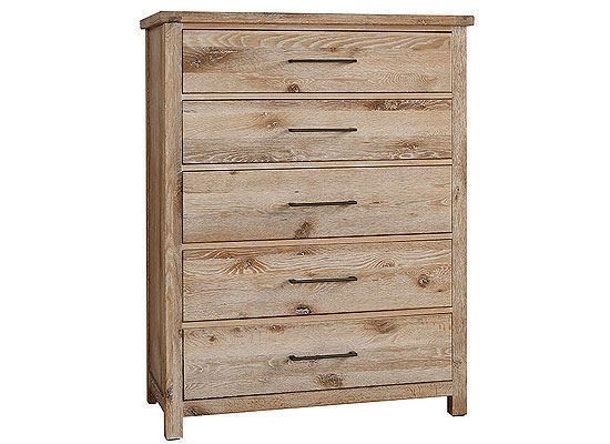 Dovetail Chest in a Sun Bleached White finish from Vaughan-Bassett furniture