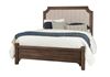 Bungalow Home Upholstered Bed (Queen & King) in a Folkstone finish