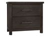 Dovetail Nightstand - 227 with a Java finish from Vaughan-Bassett furniture