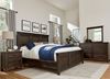 Passageways Bedroom Collection with Mansion Bed in a Charleston Brown finish