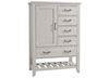 Passageways Door Chest 144-117 in an Oyster Grey finish from Artisan and Post