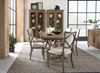 Anthology Dining Collection with upholstered dining chairs from Pulaski furniture