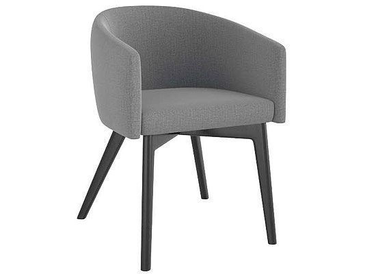 Picture of Downtown Mid-century Modern Upholstered Fixed Chair - CNF05138TP05MNA