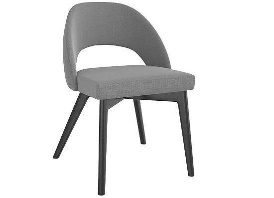 Picture of Downtown Mid-century Modern Upholstered Fixed Chair - CNF05140TP05MNA