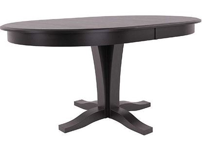 Picture of Gourmet Transitionnal Oval Wood Table -TOV042620505MVRBF