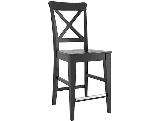 Picture of Gourmet Transitionnal Wood Fixed Stool -SNF090076363M24
