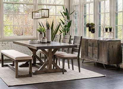 Picture of Loft Customizable Dining Room Set - 3AWGV