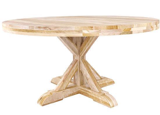 Picture of Loft Round Wood Table - TRN0606002NARPXNF