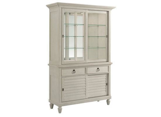 GRAND BAY, HAYSTACK DISPLAY CABINET - COMPLETE (016-859R) from American Drew