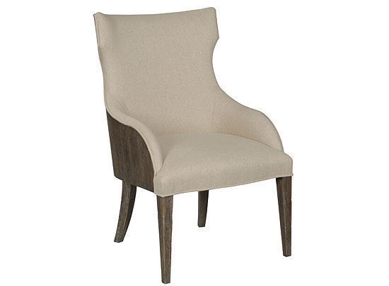 Picture of EMPORIUM ARMSTRONG UPH DINING HOST CHAIR - 012-622