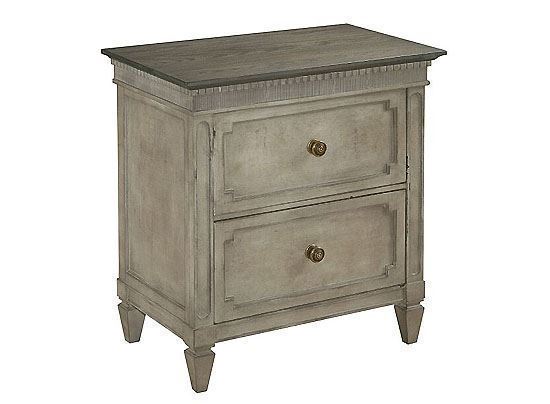 SAVONA AX TWO DRAWER NIGHTSTAND - 654-420 from American Drew furniture